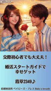 交際初心者でも大丈夫！婚活スタートガイドで幸せゲット　栃木県 佐野市 結婚相談所 ベイビーズ・ブレス