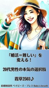 「婚活＝難しい」を変える！20代男性の本気の選択肢　栃木県 佐野市 結婚相談所 ベイビーズ・ブレス