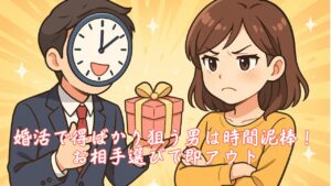 婚活で得ばかり狙う男は時間泥棒！お相手選びで即アウト　栃木県 佐野市 結婚相談所 ベイビーズ・ブレス