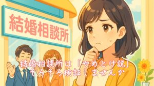 結婚相談所は「やめとけ説」そろそろ検証しませんか　栃木県 佐野市 結婚相談所 ベイビーズ・ブレス
