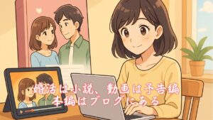 婚活は小説、動画は予告編、本編はブログにある　栃木県 佐野市 結婚相談所 ベイビーズ・ブレス