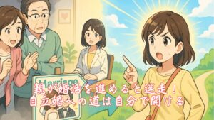 親が婚活を進めると迷走！自立婚への道は自分で開ける　栃木県 佐野市 結婚相談所 ベイビーズ・ブレス