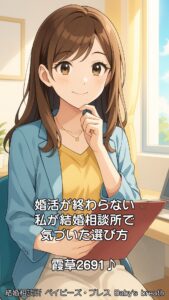 婚活が終わらない私が結婚相談所で気づいた選び方　栃木県 佐野市 結婚相談所 ベイビーズ・ブレス
