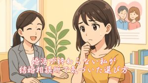 婚活が終わらない私が結婚相談所で気づいた選び方　栃木県 佐野市 結婚相談所 ベイビーズ・ブレス