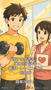 「話すのが苦手」を強みに変える婚活トレーニングの始め方　栃木県 佐野市 結婚相談所 ベイビーズ・ブレス