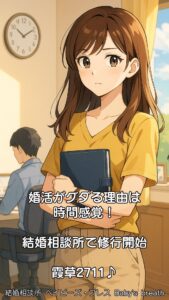婚活がグダる理由は時間感覚！結婚相談所で修行開始　栃木県 佐野市 結婚相談所 ベイビーズ・ブレス