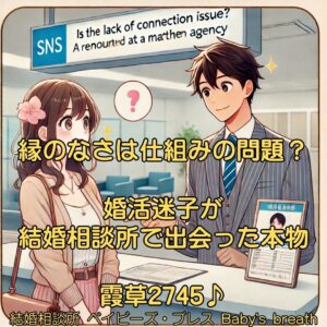 縁のなさは仕組みの問題？婚活迷子が結婚相談所で出会った本物　栃木県 佐野市 結婚相談所 ベイビーズ・ブレス
