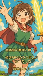 距離感の魔物と戦った婚活RPGのラスボスが“私”だった　栃木県 佐野市 結婚相談所 ベイビーズ・ブレス
