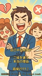 自己中な態度がご縁を壊す本当の理由　栃木県 佐野市 結婚相談所 ベイビーズ・ブレス