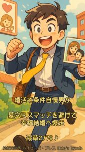 婚活で条件自慢男が墓穴ミスマッチを避けて幸福結婚へ爆走　栃木県 佐野市 結婚相談所 ベイビーズ・ブレス