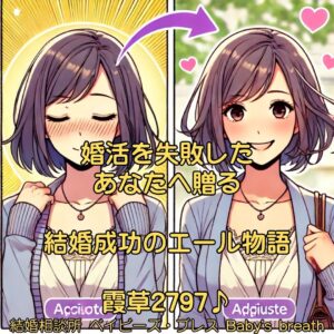 婚活を失敗したあなたへ贈る結婚成功のエール物語　栃木県 佐野市 結婚相談所 ベイビーズ・ブレス