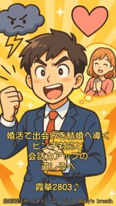 婚活で出会いを結婚へ導くピンチ対応と会話力アップの道しるべ 栃木県 佐野市 結婚相談所 ベイビーズ・ブレス