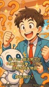 頼りない婚活男子がAI質問100本ノックで信頼を掴む物語 栃木県 佐野市 結婚相談所 ベイビーズ・ブレス