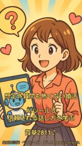 想定外質問も怖くない婚活AIツールで信頼される話し方を学ぶ 栃木県 佐野市 結婚相談所 ベイビーズ・ブレス