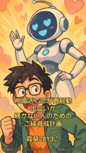 AI婚活で恋が再起動、出会いが続かない人のためのご縁育成計画 栃木県 佐野市 結婚相談所 ベイビーズ・ブレス