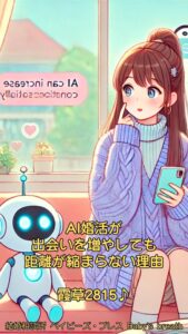 AI婚活が出会いを増やしても、距離が縮まらない理由　栃木県 佐野市 結婚相談所 ベイビーズ・ブレス