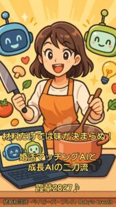 材料だけでは味が決まらぬ！婚活マッチングAIと成長AIの二刀流　栃木県 佐野市 結婚相談所 ベイビーズ・ブレス
