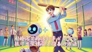 AI婚活で婚活打率ゼロから抜け出す練習と改善の方法　栃木県 佐野市 結婚相談所 ベイビーズ・ブレス