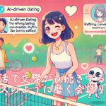 AI婚活で交際が長続きする秘訣、テニスのように磨く会話リズム 栃木県 佐野市 結婚相談所 ベイビーズ・ブレス