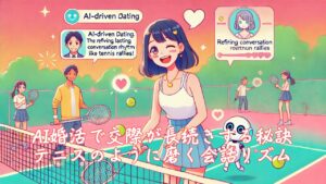 AI婚活で交際が長続きする秘訣、テニスのように磨く会話リズム 栃木県 佐野市 結婚相談所 ベイビーズ・ブレス
