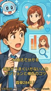 AI婚活で分かる婚活がうまくいかない人のポジションと修正のコツ 栃木県 佐野市 結婚相談所 ベイビーズ・ブレス