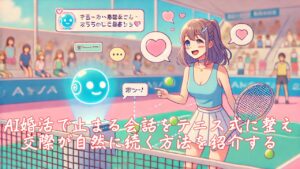 AI婚活で止まる会話をテニス式に整え交際が自然に続く方法を紹介する 栃木県 佐野市 結婚相談所 ベイビーズ・ブレス
