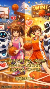 AI婚活で続かない原因を出会いAIと成長AIで比較するバスケ法　栃木県 佐野市 結婚相談所 ベイビーズ・ブレス