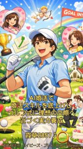 AI婚活で婚活スキルを底上げしゴルフ式に理想の交際へ近づく実力養成　栃木県 佐野市 結婚相談所 ベイビーズ・ブレス