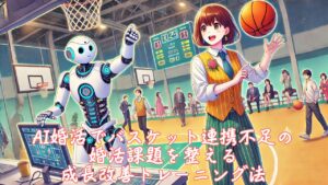 AI婚活でバスケット連携不足の婚活課題を整える成長改善トレーニング法　栃木県 佐野市 結婚相談所 ベイビーズ・ブレス