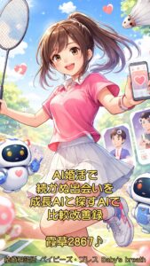 AI婚活で続かぬ出会いを成長AIと探すAIで比較改善録 栃木県 佐野市 結婚相談所 ベイビーズ・ブレス