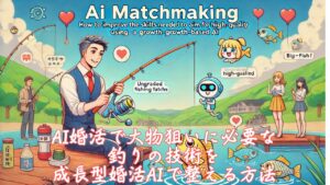 AI婚活で大物狙いに必要な釣りの技術を成長型婚活AIで整える方法　栃木県 佐野市 結婚相談所 ベイビーズ・ブレス