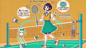 AI婚活で続かない交際を変えるバドミントン式ラリースキル改善法　栃木県 佐野市 結婚相談所 ベイビーズ・ブレス