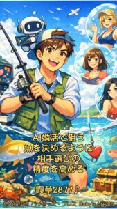 AI婚活で狙う魚を決めるように相手選びの精度を高める　栃木県 佐野市 結婚相談所 ベイビーズ・ブレス