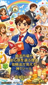 婚活市場が安心感を選ぶ理由、攻略法が見える神7ツール　栃木県 佐野市 結婚相談所 ベイビーズ・ブレス