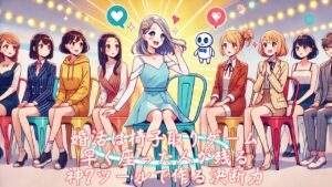 婚活は椅子取りゲーム、早く座った人が残る 神7ツールで作る決断力　栃木県 佐野市 結婚相談所 ベイビーズ・ブレス