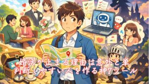 婚活が止まる理由は意外と単純 判断しやすい人を作る神7ツール　栃木県 佐野市 結婚相談所 ベイビーズ・ブレス