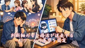 判断軸のない婚活が迷走する、AIツールで基準を固定 栃木県 佐野市 結婚相談所 ベイビーズ・ブレス