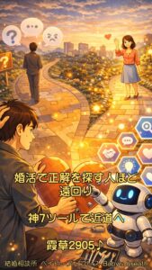 婚活で正解を探す人ほど遠回り、神7ツールで近道へ　栃木県 佐野市 結婚相談所 ベイビーズ・ブレス