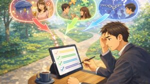 婚活の違和感、切るか我慢かで迷う人へ 神7ツールで学ぶ見極め方　栃木県 佐野市 結婚相談所 ベイビーズ・ブレス