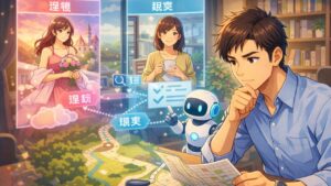 婚活の理想と現実を混同しない、AI婚活で整える見極め方 栃木県 佐野市 結婚相談所 ベイビーズ・ブレス