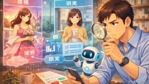 婚活の理想と現実を混同しない、AI婚活で整える見極め方 栃木県 佐野市 結婚相談所 ベイビーズ・ブレス