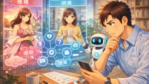 婚活の理想と現実を混同しない、AI婚活で整える見極め方 栃木県 佐野市 結婚相談所 ベイビーズ・ブレス