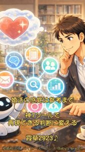 婚活の感覚は参考まで、神7ツールで再現できる判断に変える　栃木県 佐野市 結婚相談所 ベイビーズ・ブレス