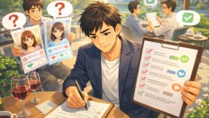 婚活の差はここで出る、神7ツールで判断を言語化できるか　栃木県 佐野市 結婚相談所 ベイビーズ・ブレス