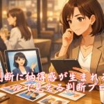 婚活判断に納得感が生まれる条件、神7ツールで見える判断プロセス　栃木県 佐野市 結婚相談所 ベイビーズ・ブレス