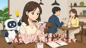 婚活で反応が薄いだけ、成長型婚活AIで好意は届きます 栃木県 佐野市 結婚相談所 ベイビーズ・ブレス